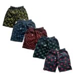 Combo Pack of Boys Shorts | Cotton Shorts with Pockets for Boys Both Winter and Summer