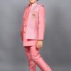 AHHAAAA Kids Indian Ethnic Silk Blend Waistcoat Kurta Pyjama Set Traditional Bollywood Style Wedding Sherwani for Boys