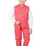 Akshita Trading Kids Shirt, Waistcoat and Pant for Boys