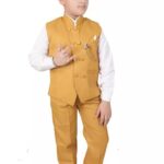 Akshita Trading Kids Shirt, Waistcoat and Pant for Boys