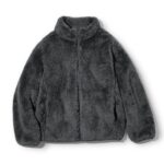 Alan Jones Clothing Boy's Polyester Fluffy Yarn Fleece Full-Zip Standard Length Jacket