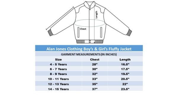 Alan Jones Clothing Boy's Polyester Fluffy Yarn Fleece Full-Zip Standard Length Jacket-Yellow