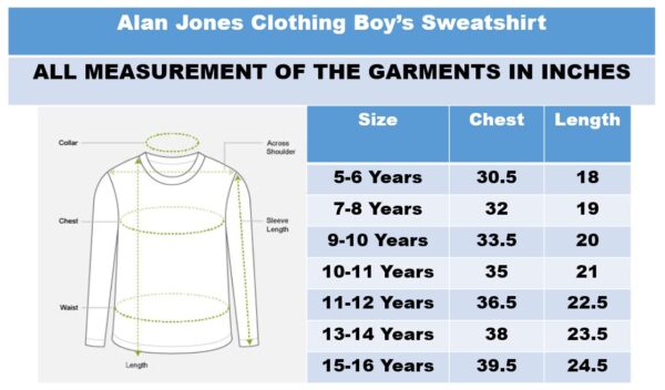 Alan Jones Clothing Boy's Polyester Fluffy Yarn Fleece Full-Zip Standard Length Jacket-Yellow