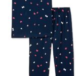 Amazon Brand - Jam & Honey Girls Girls Night Dress | 100% Cotton T-Shirt & Pajama Set | Age 2-12 Years
