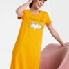 Amazon Brand - Symbol Women's Cotton Knee Length Nighty | Night Dress