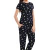 AV2 Girl's Cotton All Over Print Night Suit Pajama Set Pack Of 2