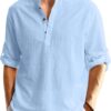 Bellstone Men's Solid Regular Fit Dress Shirt