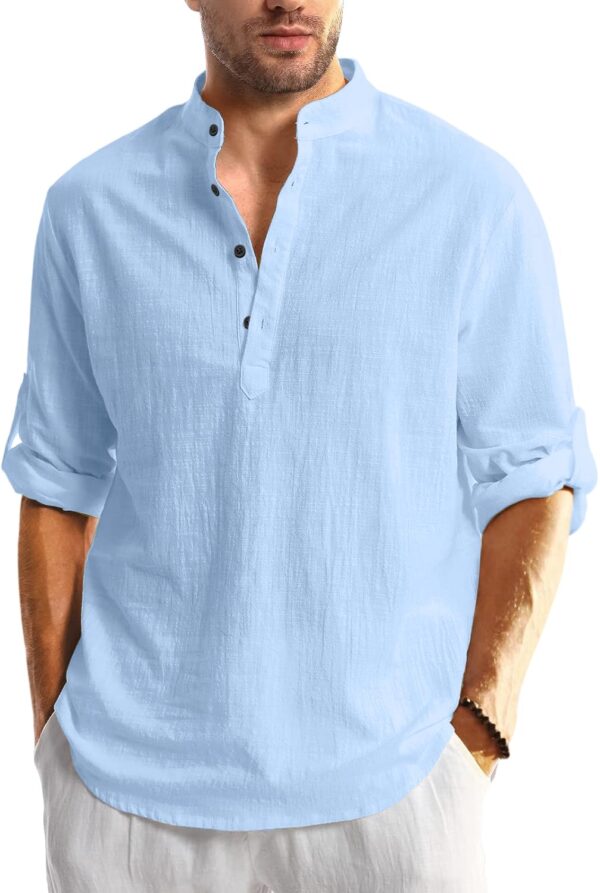 Bellstone Men's Solid Regular Fit Dress Shirt