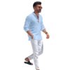Bellstone Men's Solid Regular Fit Dress Shirt