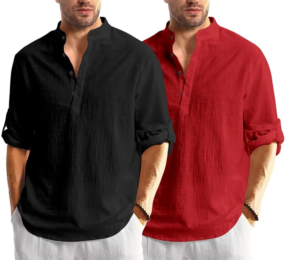 Bellstone Men's Solid Regular Fit Dress Shirt
