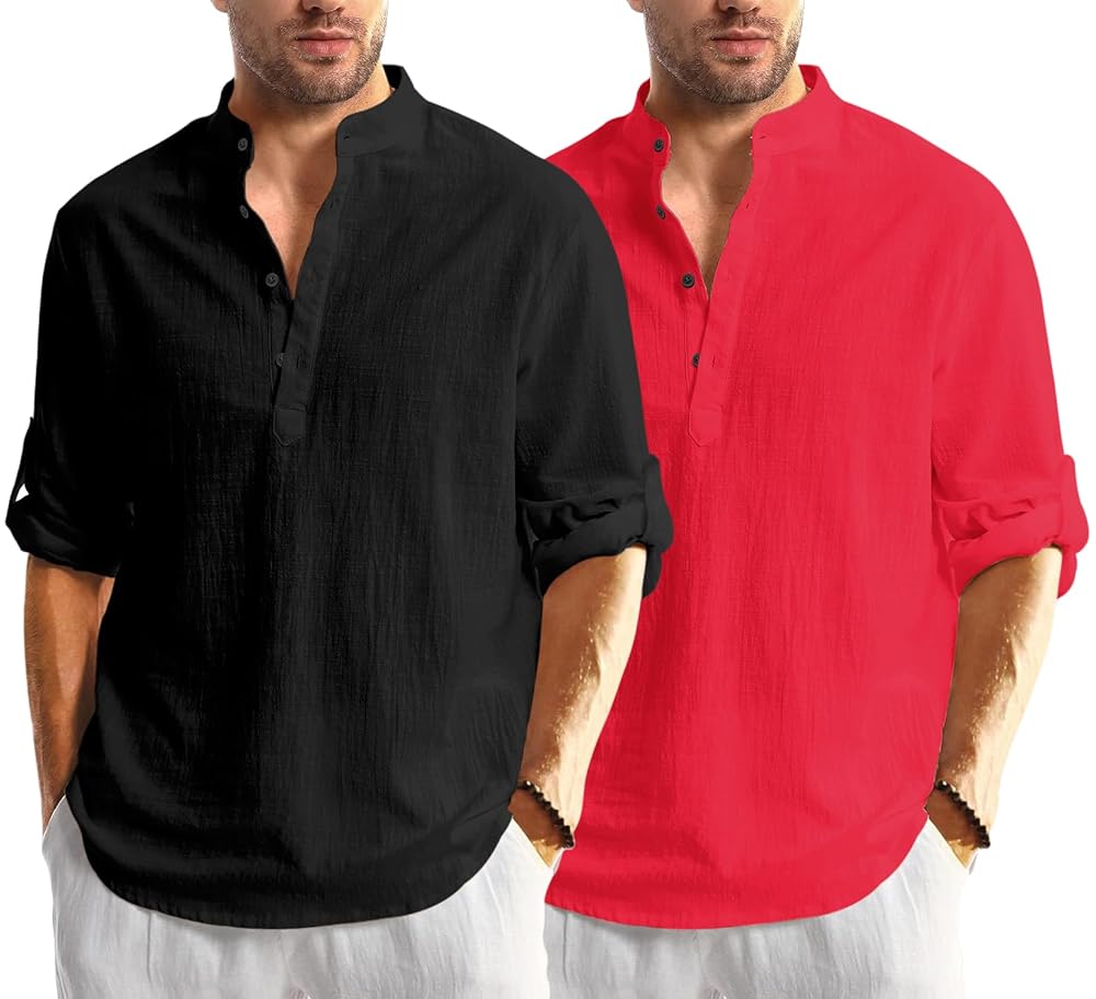 Bellstone Men's Solid Regular Fit Dress Shirt