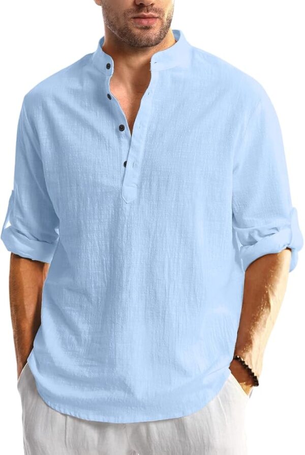 Bellstone Men's Solid Regular Fit Dress Shirt