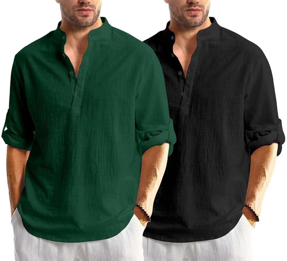 Bellstone Men's Solid Regular Fit Dress Shirt