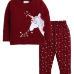 BUMZEE Girls Full Sleeves T-Shirt & Pyjama Set