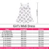 CLAP Baby Girl's Midi Dress (Pack of 4)