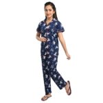 Clothe Funn Girls Cotton Nightsuit Set