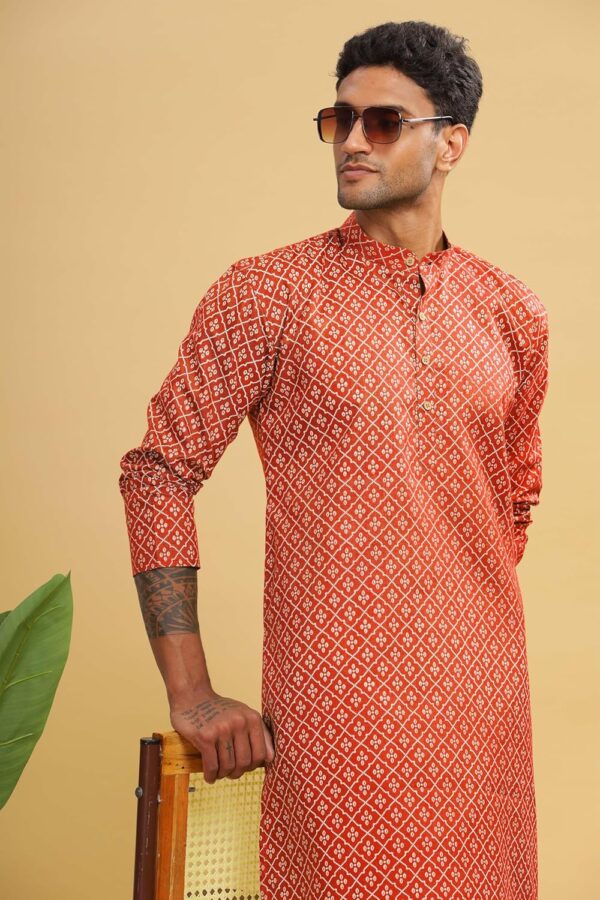 Cotton Kurta for Men | Traditional and Elegant Look | Indian Kurta | Full Sleeve Kurta