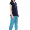 Cotton Night Suit for Women Girls | Women's Printed Cotton Night Suit Set Pyjama Set Sleepwear Nightwear Nightdress Loungewear