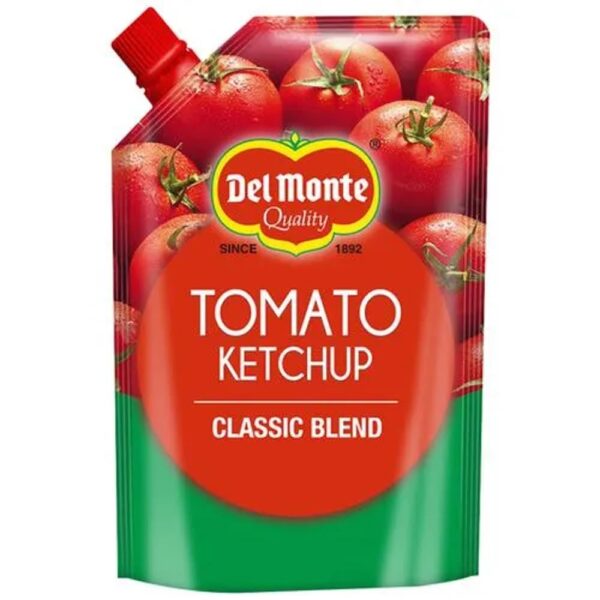 Del Monte Tomato Ketchup - Classic Blend, 900 grams | No MSG |100% vegan