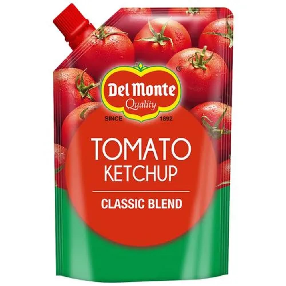 Del Monte Tomato Ketchup - Classic Blend, 900 grams | No MSG |100% vegan