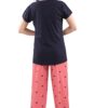 DZZO Women's Cotton Printed Night Suit