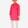 Ethic Style Developer Indian Cotton Kurta Set For Boys | Traditional Kids Ethnic Wear | Pack of 1 (S-101)-001