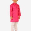 Ethic Style Developer Indian Cotton Kurta Set For Boys | Traditional Kids Ethnic Wear | Pack of 1 (S-101)-001