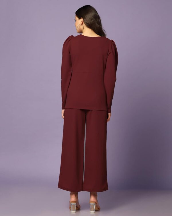 Fashion Women's Lycra Solid Co-Ord Set