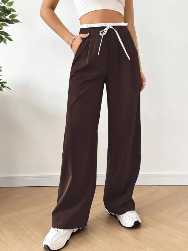 Fashion Women's Regular Fit High Rise Track Pant-003