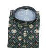 FOXDX Men's Traditional Cotton Floral Printed Only Kurta