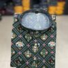 FOXDX Men's Traditional Cotton Floral Printed Only Kurta