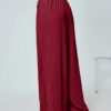 GRECIILOOKS Textured Trousers for Women | Women Loose Fit Trousers | Women's High-Waisted Pant | Women Trousers Pants | Korean Trousers for Women