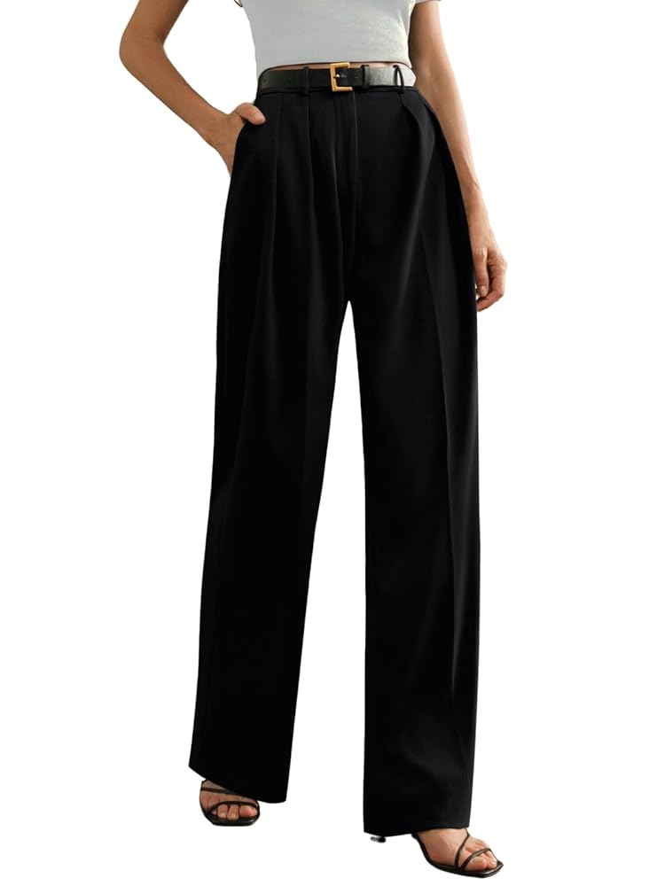 GRECIILOOKS Trousers for Women HIGH Waist | Trousers for Woman | Women Trousers | Women Trousers Pants