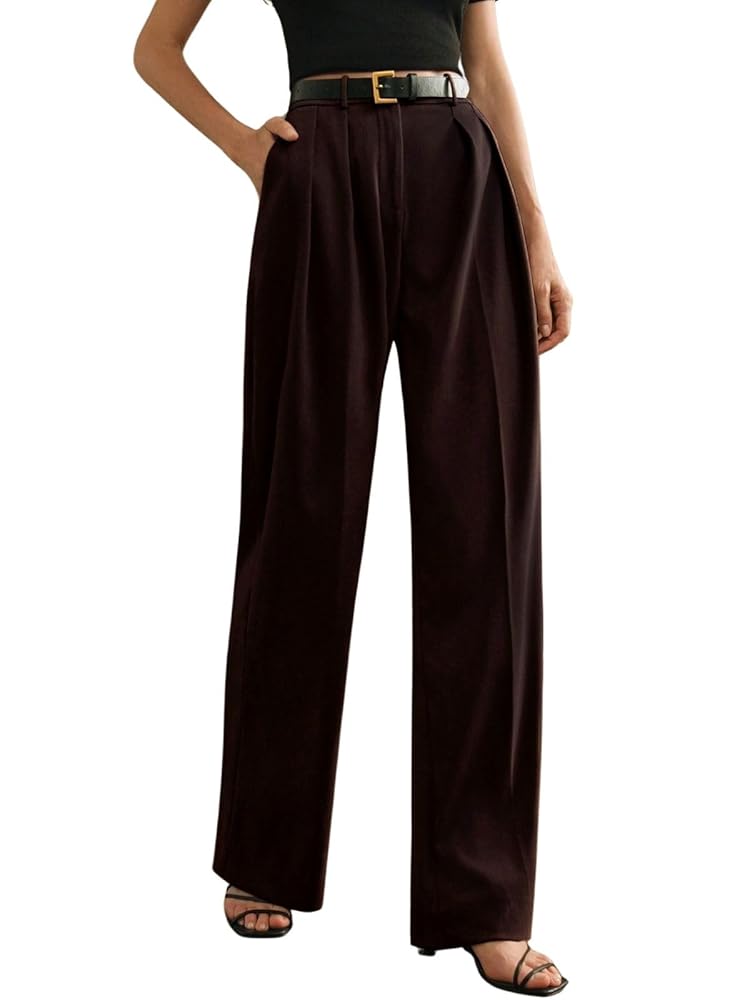 GRECIILOOKS Trousers for Women HIGH Waist | Trousers for Woman | Women Trousers | Women Trousers Pants
