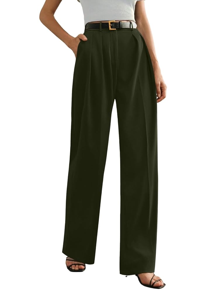 GRECIILOOKS Trousers for Women HIGH Waist | Trousers for Woman | Women Trousers | Women Trousers Pants