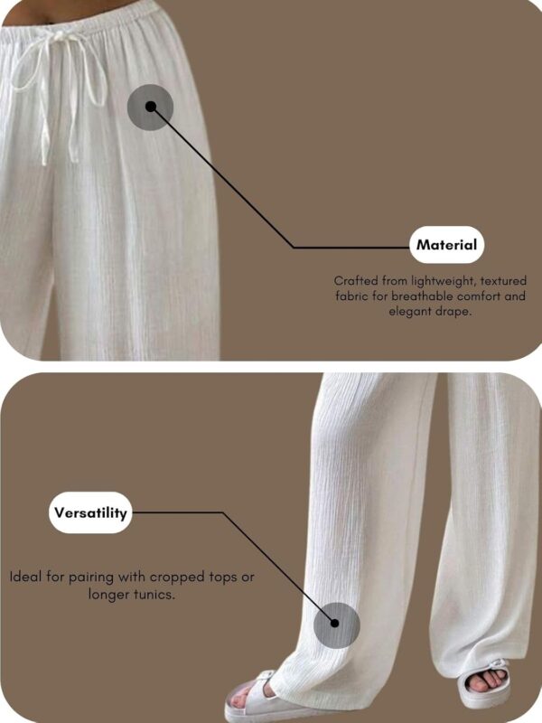GRECIILOOKS Women's Loose High Rise Track Pant