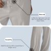 GRECIILOOKS Women's Loose High Rise Track Pant