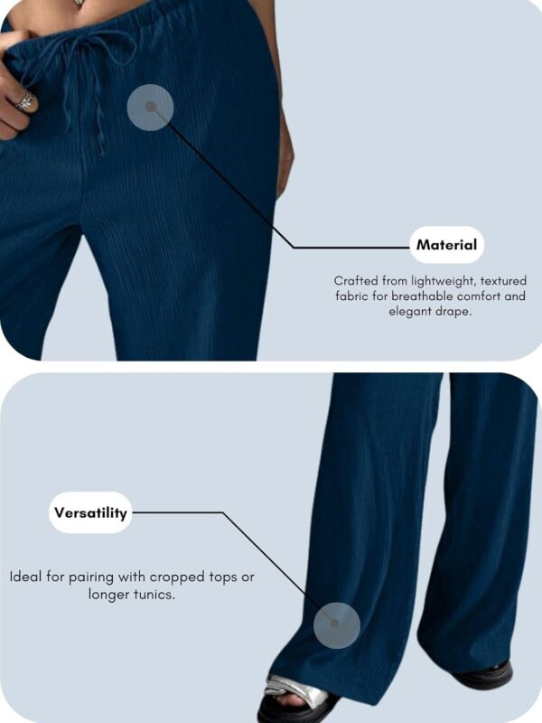 GRECIILOOKS Women's Loose High Rise Track Pant