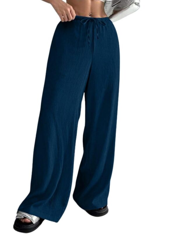 GRECIILOOKS Women's Loose High Rise Track Pant
