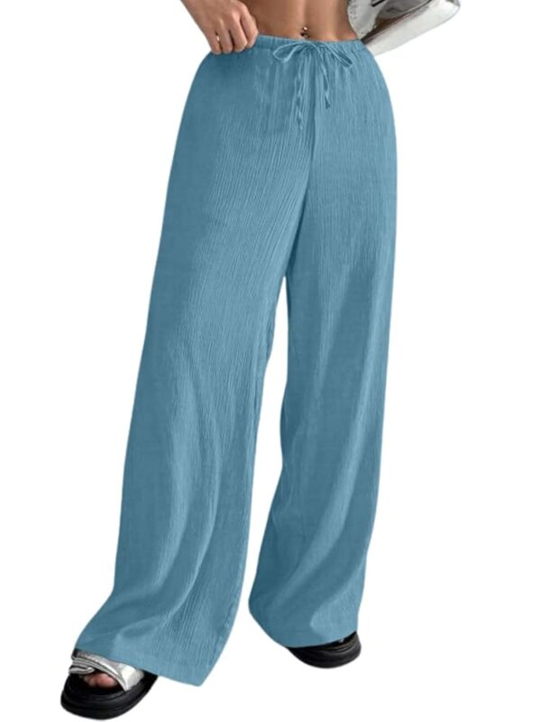 GRECIILOOKS Women's Loose High Rise Track Pant