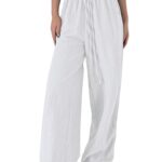 GRECIILOOKS Women's Loose High Rise Track Pant