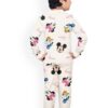 Hangout Hub Kids Night Suit | Sleep Wear | Jogger Trouser Full Sleeves Tshirt | Elasticated Waist | Hypoallergenic Sweat Absorber Anti Rash Dress Bottom Pyjama Tee Boys Girls |...
