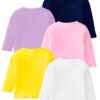 Kuchipoo Girls Full Sleeves Cotton T-Shirt