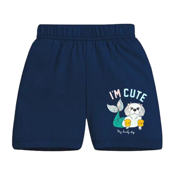 Kuchipoo Girls Regular Fit Cotton Shorts - Pack of 8