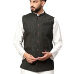 LATEST CHIKAN Men's Traditional Cotton Solid Nehru Jacket/Waistcoat
