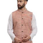 LATEST CHIKAN Men's Traditional Cotton Solid Nehru Jacket/Waistcoat