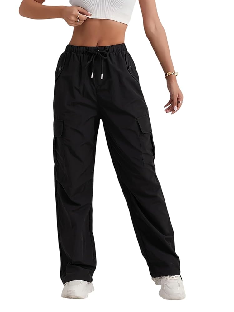 LITZO Cotton Cargo Pants for Women || Womens Cargo Pant (L-51-55)