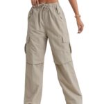 LITZO Cotton Cargo Pants for Women || Womens Cargo Pant (L-51-55)