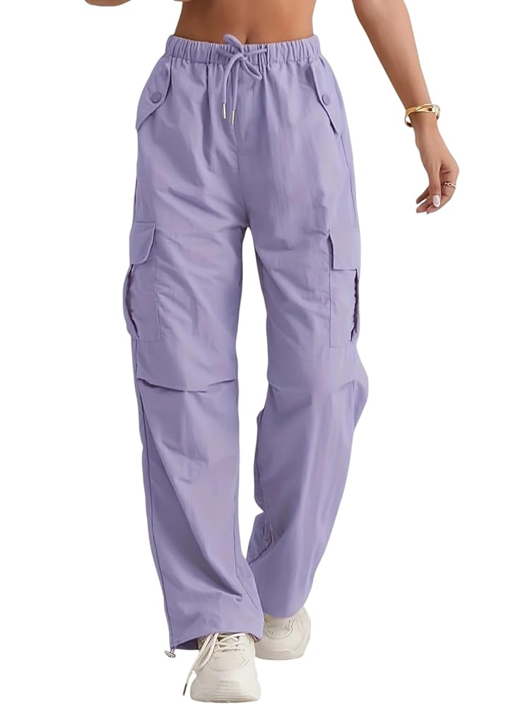 LITZO Cotton Cargo Pants for Women || Womens Cargo Pant (L-51-55)