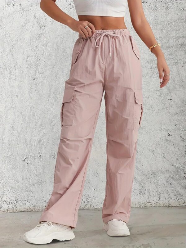 LITZO Cotton Cargo Pants for Women || Womens Cargo Pant (L-51-55)